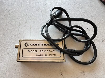 Genuine Commodore 251155-01 RF A/V Adapter fo Commodore Home Computer - Image 1 of 4
