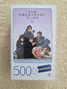 The Breakfast Club 500-Piece Puzzle in Plastic Retro Blockbuster Spin Complete - Picture 1 of 4