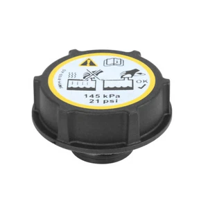 Auto Plástico Radiador Tapa Refrigerante Tanque Expansión Cubierta Negro - Imagen 1 de 6