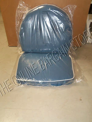 Frontgate Georgian Charleston almofada de cadeira de jantar de substituição azul safira  - Imagem 1 de 4