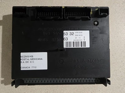 1998-2002 MERCEDES BENZ ML320 ML430 COMFORT CONTROL MODULE CCM/BCM 1635455332 - Image 1 of 4