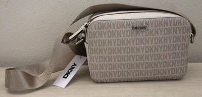 Bolso para cámara DKNY R43E2X93 talla única beige TuTu doble cremallera $148 Foto 1 de 4