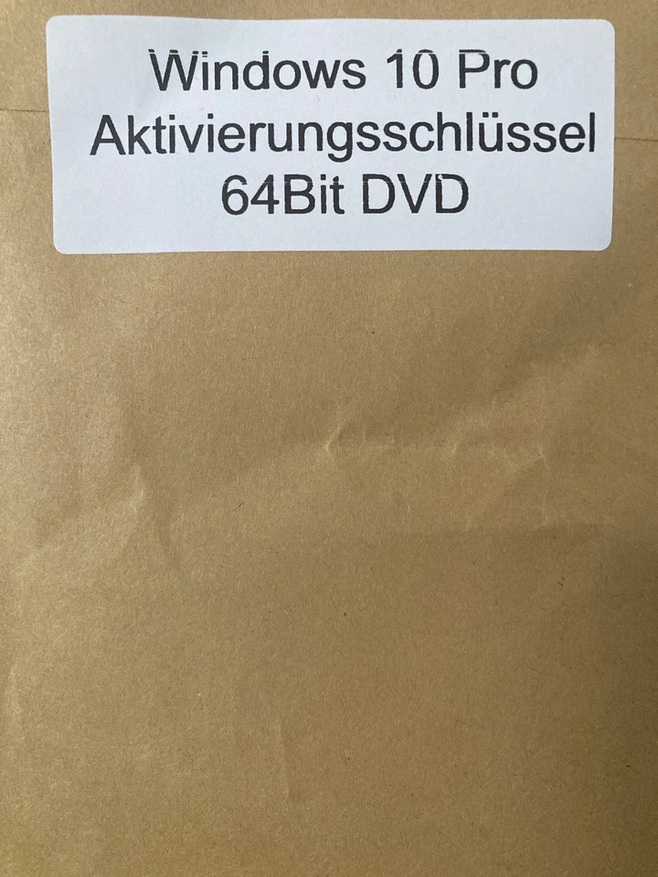 Windows 10.  64 Bit DVD +Key - Bild 1 von 1