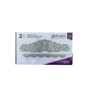 Crafters Companion Gemini - Bordi in fiore - set di fustelle - NUOVO - Foto 1 di 2