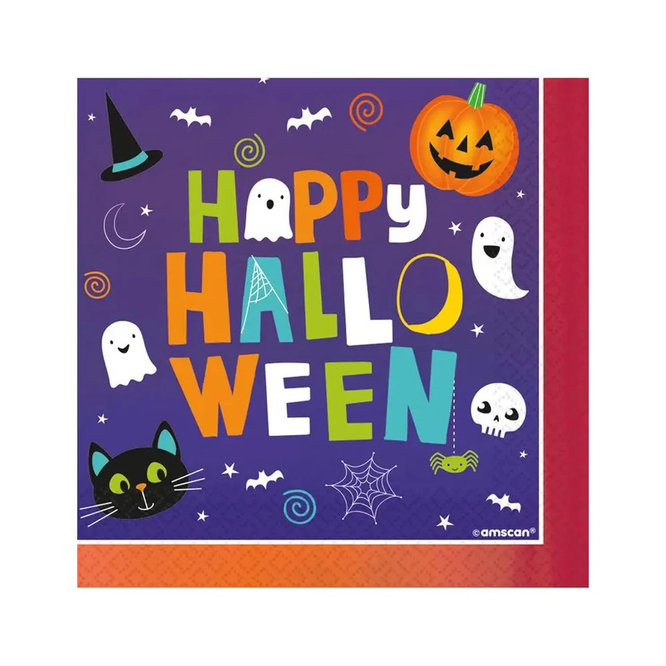 16 Servietten Hallo-ween Friends 33 x 33 cm - Bild 1 von 1