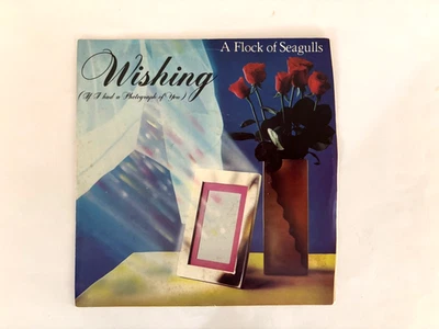 A Flock Of Seagulls Wishing 45 RPM 1983 Arista VG+ / Exc Play Test - Image 1 of 4