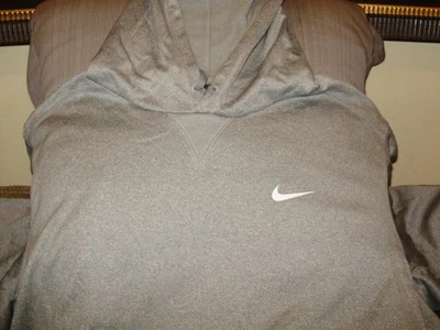 Nike Therma Dri-Fit M41563 Lateral Gris Blanco Pullover Sudadera con Capucha Chaqueta Para Hombre 4XLT Foto 1 de 4