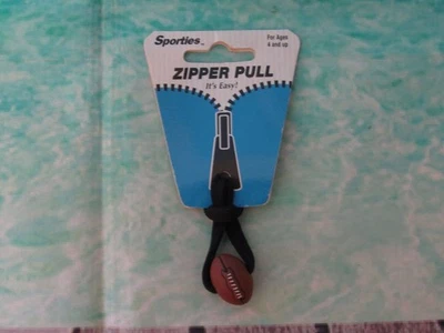 Sporties Zipper Pull with a Football - Image 1 of 4