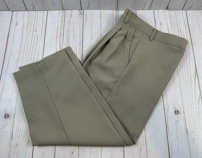 Pantalones de vestir Arrow, niños talla 8, topo, plisados Foto 1 de 4