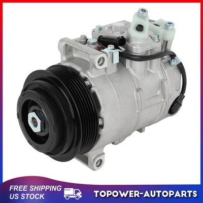 Compresor de aire acondicionado para Mercedes-Benz C280 2008-2009 C300 2008-2012 E350 2010-2011 Foto 1 de 4