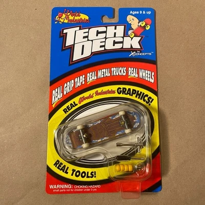 Vintage World Industries Tech Deck TIKI New Sealed X Concepts 96mm TM CLEAN - Image 1 of 3