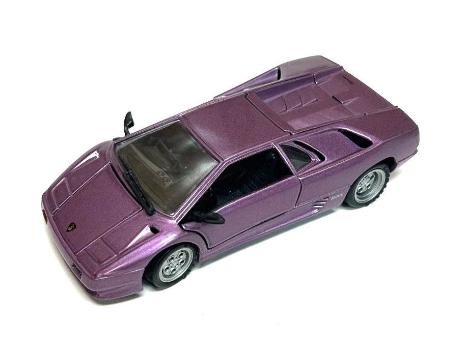Motor Max Redbox Lamborghini Diablo Diecast Model Car Purple 1:24 Scale - Image 1 of 4