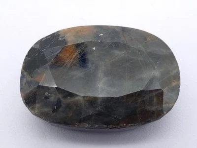 373.90 Ct Natural Untreated EGL Certified Oval Cut Bi-Color Huge Sapphire - Image 1 of 4