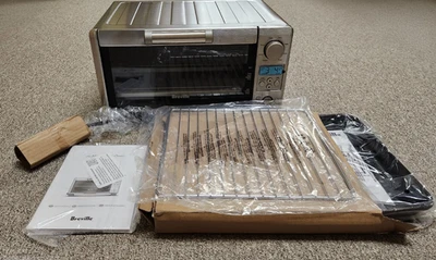 Breville 1800W Mini Smart Toaster Backofen Edelstahl BOV450XL - Details lesen - Bild 1 von 4