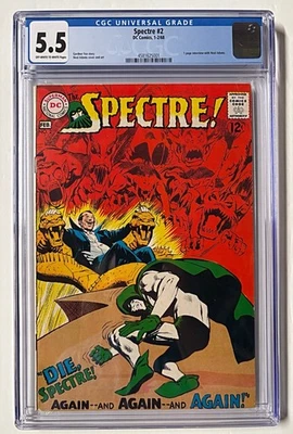 Spectre #2 CGC 5.5  1968🔥BEAUTIFUL 🔥 - Image 1 of 2