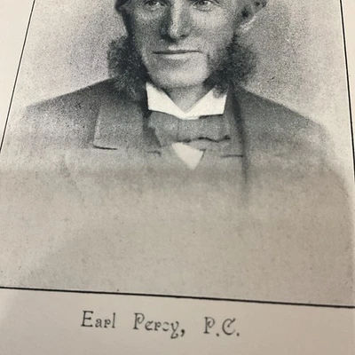 NORTHUMBERLAND 1895 - Earl PERCY - Alnwick Castle  - Bild 1 von 4