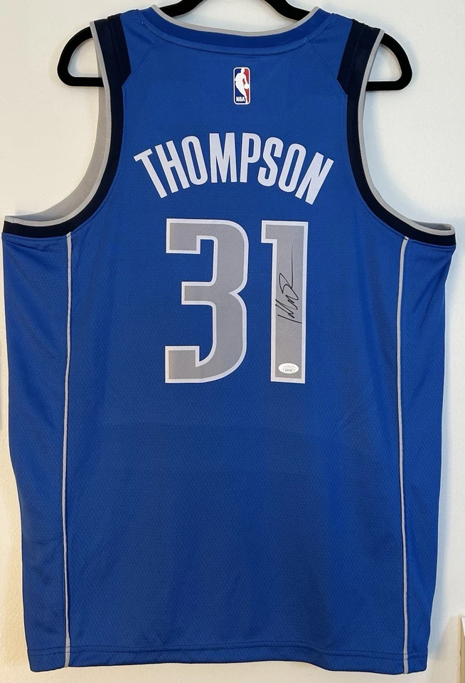 Klay Thompson Signed Dallas Mavericks Jersey Autographed JSA COA - Image 1 of 4