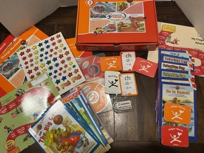 Hooked On Phonics Learn To Read Box 1st First Grade HOMESCHOOL Chapter Deluxe - Image 1 of 4