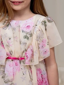 Floral Princess Girls’ Dress (wedding, graduating, birthday) - Picture 1 of 3