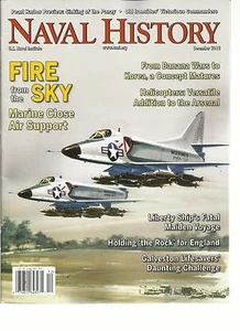 NAVAL HISTORY,  DECEMBER. 2012  ( FIRE FROM THE SKY ) MARINE CLOSE AIR SUPPORT - Picture 1 of 1