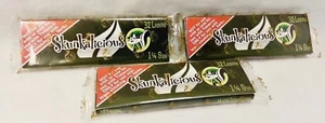 3X Skunk Brand 1 1/4 Sweet Flavored Hemp Rolling Papers 32 Leaves Per Pack - Picture 1 of 1