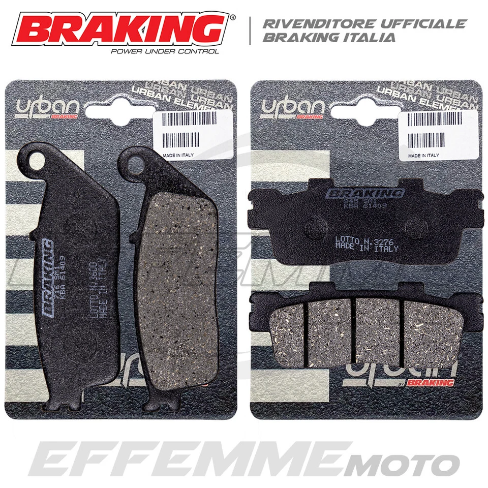 Pastiglie KYMCO Downtown 125 / 200 / 300 cc. 2009-2016 (Kit Ant.+ Post. BRAKING) - Immagine 1 di 1