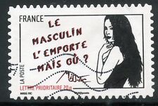 TIMBRE FRANCE AUTOADHESIF OBLITERE N° 545 / FEMME DE L'ETRE DE MISS. TIC ARTISTE