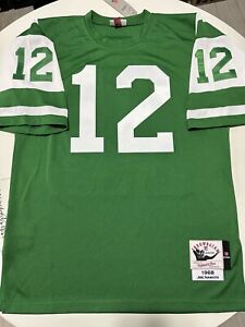 Authentic Mitchell & Ness New York Jets Joe Namath 1968 Football Jersey 44 large