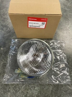 Оригинальная фара в сборе для Honda от оригинального производителя CT90 ST90 CA CL SL XL 33120-243-672 - Изображение 1 из 3