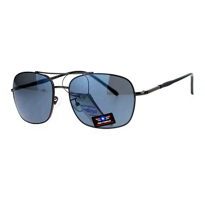 Gafas de sol de moda de la Fuerza Aérea Navegador Cuadrado Unisex Diseñador Tonos UV400 Foto 1 de 4