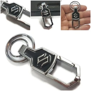 SUZUKI Llavero de Metal para Coche con Logo 3D + 2 Anillos VEN EN CAJA DE REGALO Israel - Imagen 1 de 10