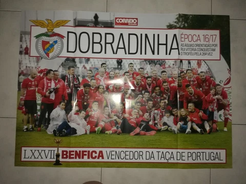 CM GIANT POSTER (80 x 60) SL BENFICA 2016/2017 DOBRADINHA Cover