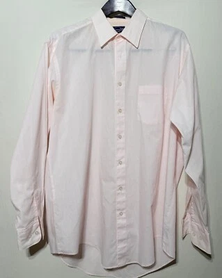Botany 500 Silk-Like Long Sleeved White Dress Shirt 17 34-35 - Image 1 of 4