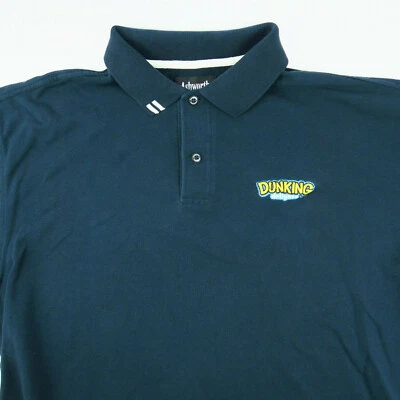 Camisa polo vintage para hombre Ashworth EZ-TECH Wicking Keebler Dunkin Delights XL Foto 1 de 4