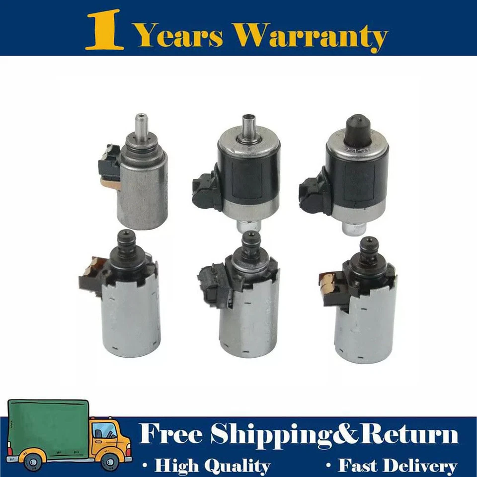 Solenoide de transmisión 6 piezas 722,6 para Mercedes Benz E320 E420 E430 E500 1994-05 Foto 1 de 4