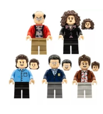LEGO Seinfeld Minifiguras RETIRADO 21328 Jerry Elaine George Kramer Newman NUEVO Foto 1 de 3