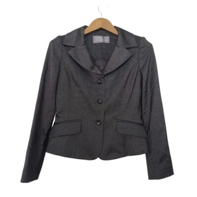 Blazer vintage FRANCO FERRARO, blusa, hecho en japonés, blazer de trabajo, gris Foto 1 de 4