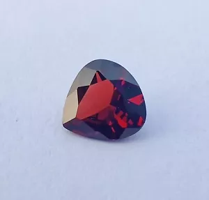 Incredible Top Color Natural Cut Red Garnet Gemstone, 0.70 Carat, 6x5x2 MM Size. - Picture 1 of 13