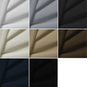 Blackout Thermal 3 Pass Light Block Insulation Curtain Lining Fabric | Per Metre - Picture 1 of 29