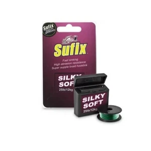 Sufix Silky Soft Vert 20m 12lb/5,5kg Fil pour Carpes Bas Tippets - Photo 1/1