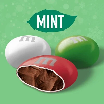 M&M's MINT CHOCOLATE HOLIDAY MIX Candy, VALUE PRICE LIMITED TIME IN POUNDS BAG!! - Image 1 of 4