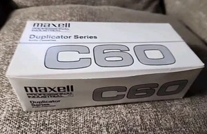 Lot Of 20 Maxell Professional Industrial Duplicator Series C60 Cassette Tapes - Picture 1 of 3