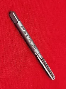 8-32 NC Plug Tap Irwin Hanson 1124 4FL Carbon Steel USA 8/32 - Foto 1 di 6
