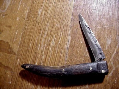 Original CIVIL WAR ERA Toothpick Hand Made  FOLDING POCKET KNIFE Penknife - Image 1 of 4