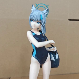 Blue Archive: Shirogami Shiro Swimsuit Figma Figure Collectible Display Ornament - Picture 1 of 9