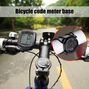 MTB Bike Computers Mount Bracket Fixed Holder for Garmin Speedometer Base - Picture 1 of 6