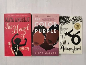 3 American Epics: The Color Purple, To Kill A Mockingbird, The Heart Of A Woman - Picture 1 of 6