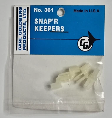 Carl Goldberg Products Snap'r Keepers No. 361 RC Pieza NUEVO Foto 1 de 3