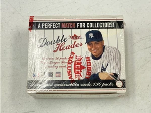 2003 Fleer Double Header Baseball fabrikversiegelte Hobbybox - Bild 1 von 2