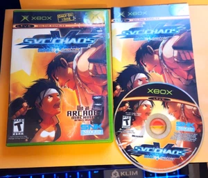 SNK vs CAPCOM Chaos (Microsoft Original Xbox) fighting game Complete Rare! - Picture 1 of 3